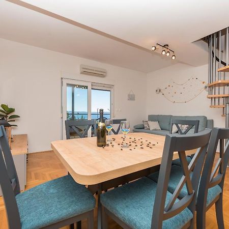 Deluxe 3 Bedroom Apartment With Sea View Baska Voda Bagian luar foto