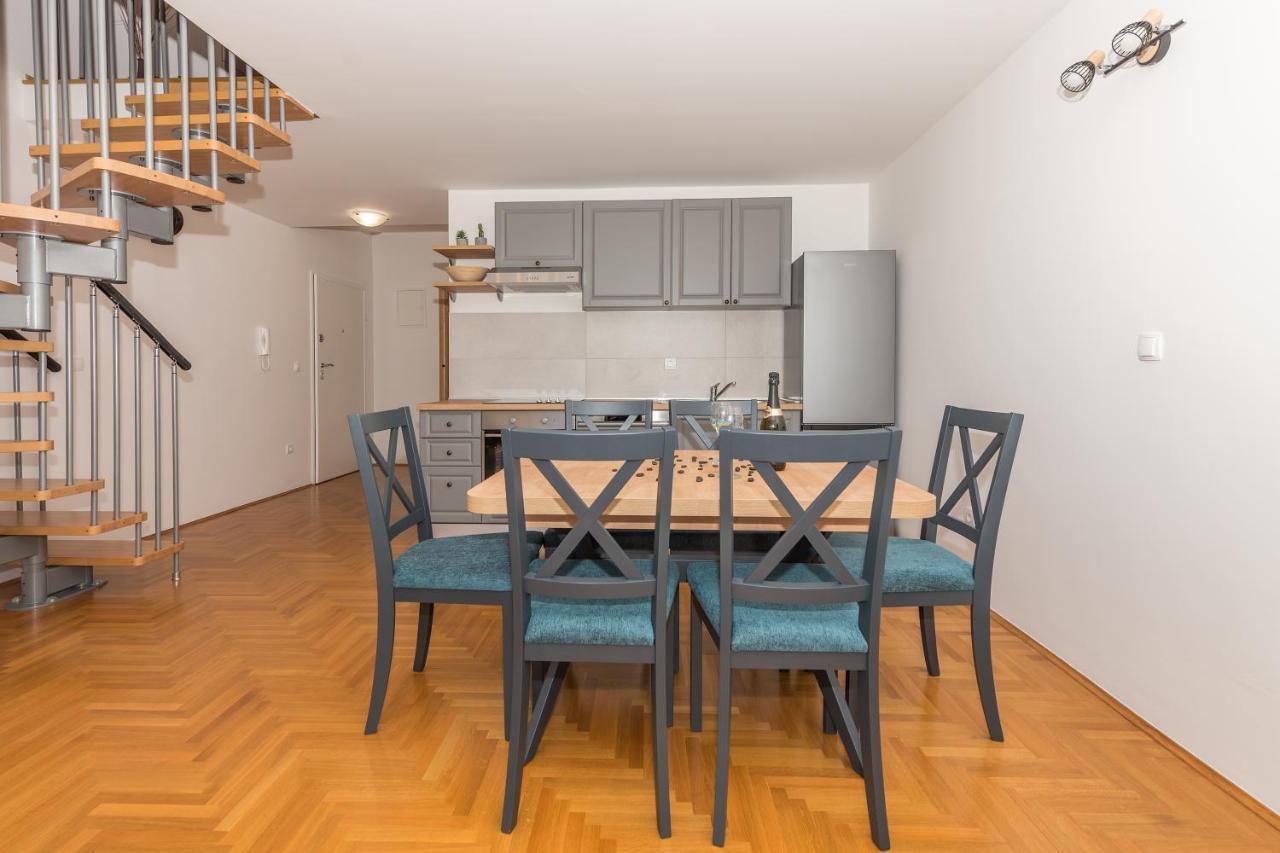 Deluxe 3 Bedroom Apartment With Sea View Baska Voda Bagian luar foto